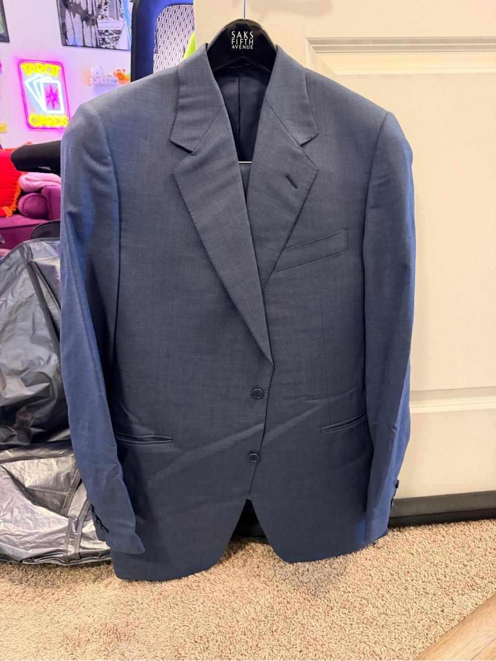 Men's Blue Canali Suit and Pants